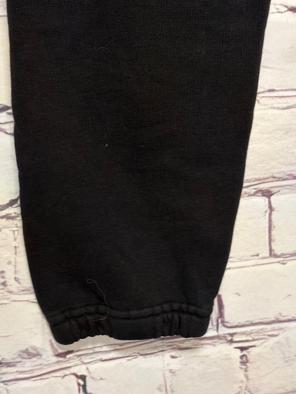 FRANK & EILEEN EAMON TRIPLE FLEECE JOGGER BLACK SIZE S RELAXED COTTON CLASSIC - Picture 5 of 10